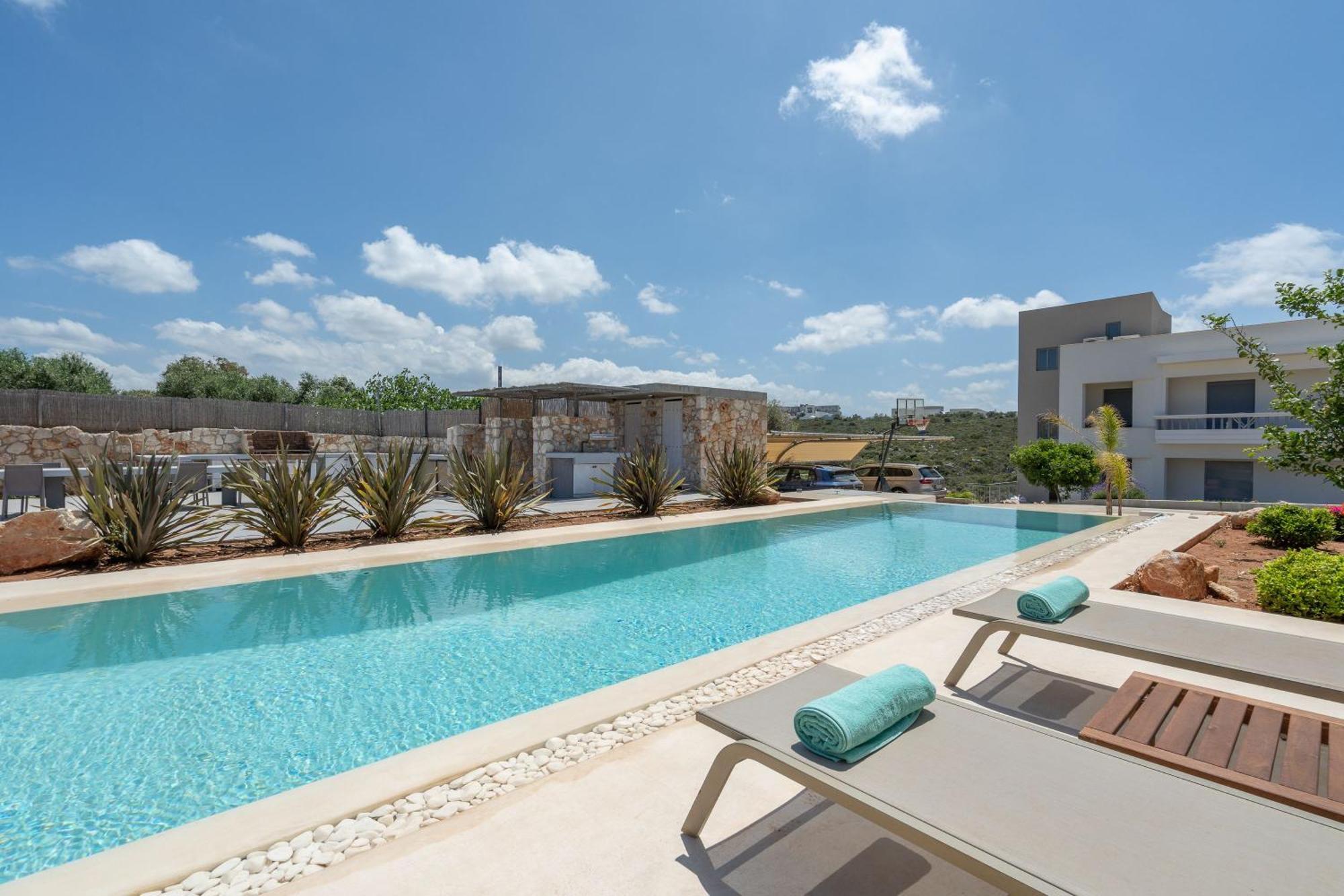 Le Mont Blanc - With Shared Pool Apartment Kounoupidhiana Luaran gambar